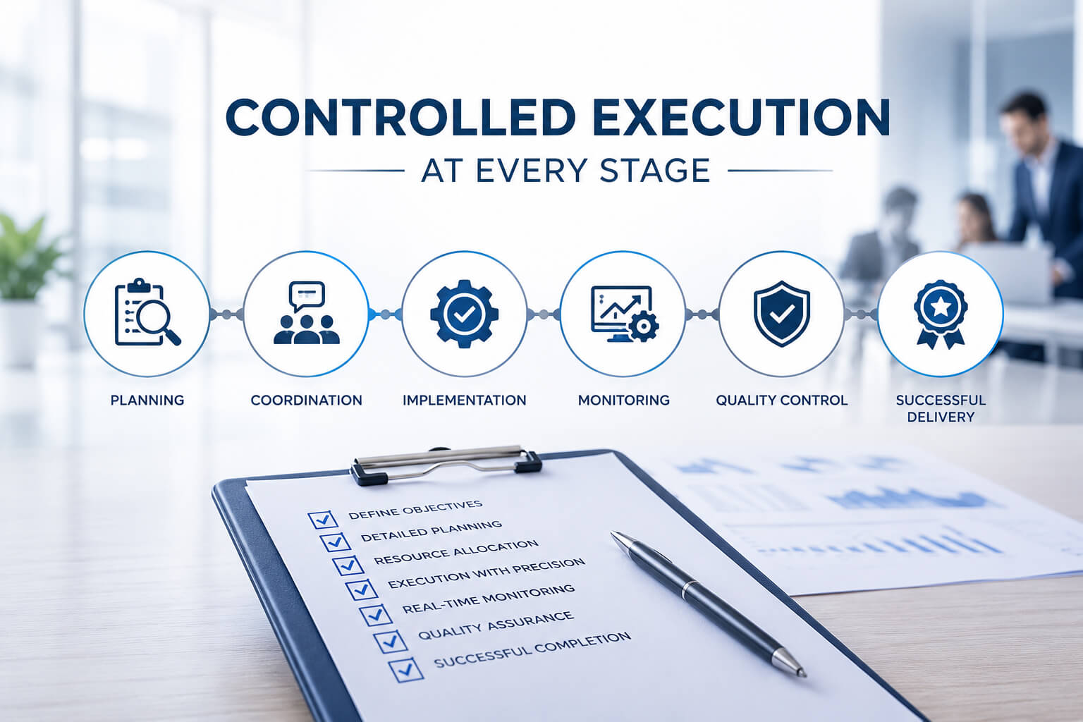 Controlled event execution